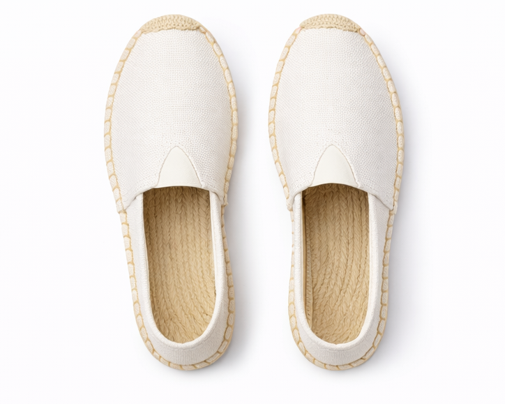 Espadrille blanche classique