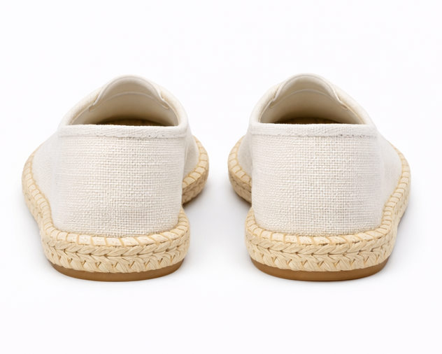 Espadrille blanche classique