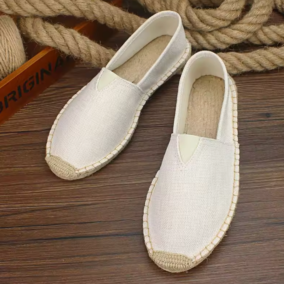 Espadrille blanche classique