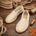 Espadrilles beige lin