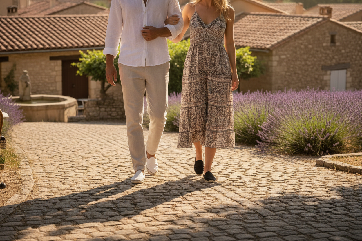 parfait mais facon a ce que l'on voit mieux les espadriklles 